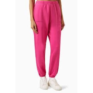 Pangaia Sweatpant Jogger Womens Size Medium Foxglove Hot Pink